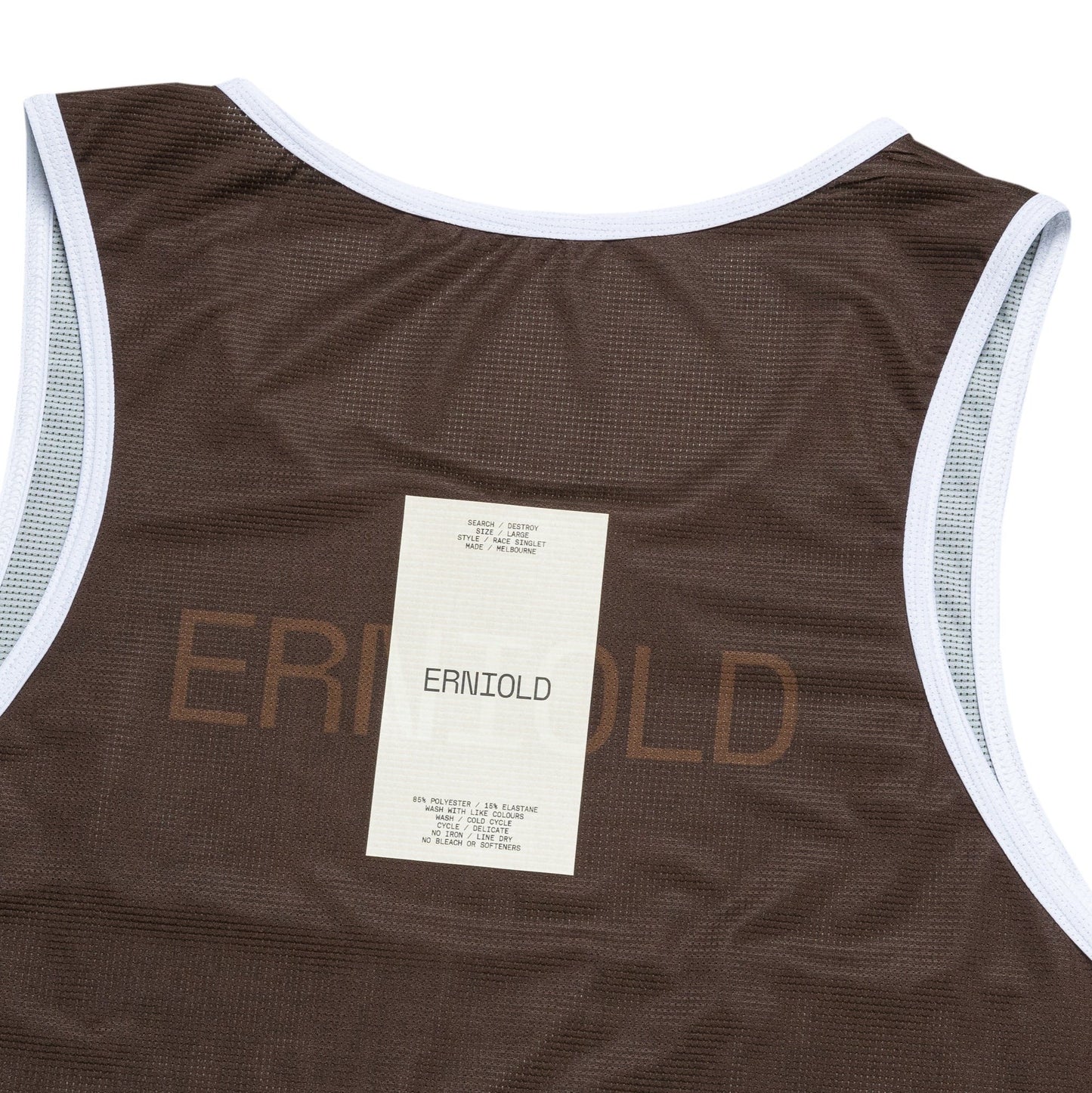 Mens Erniold Race Singlet Melbourne 2024