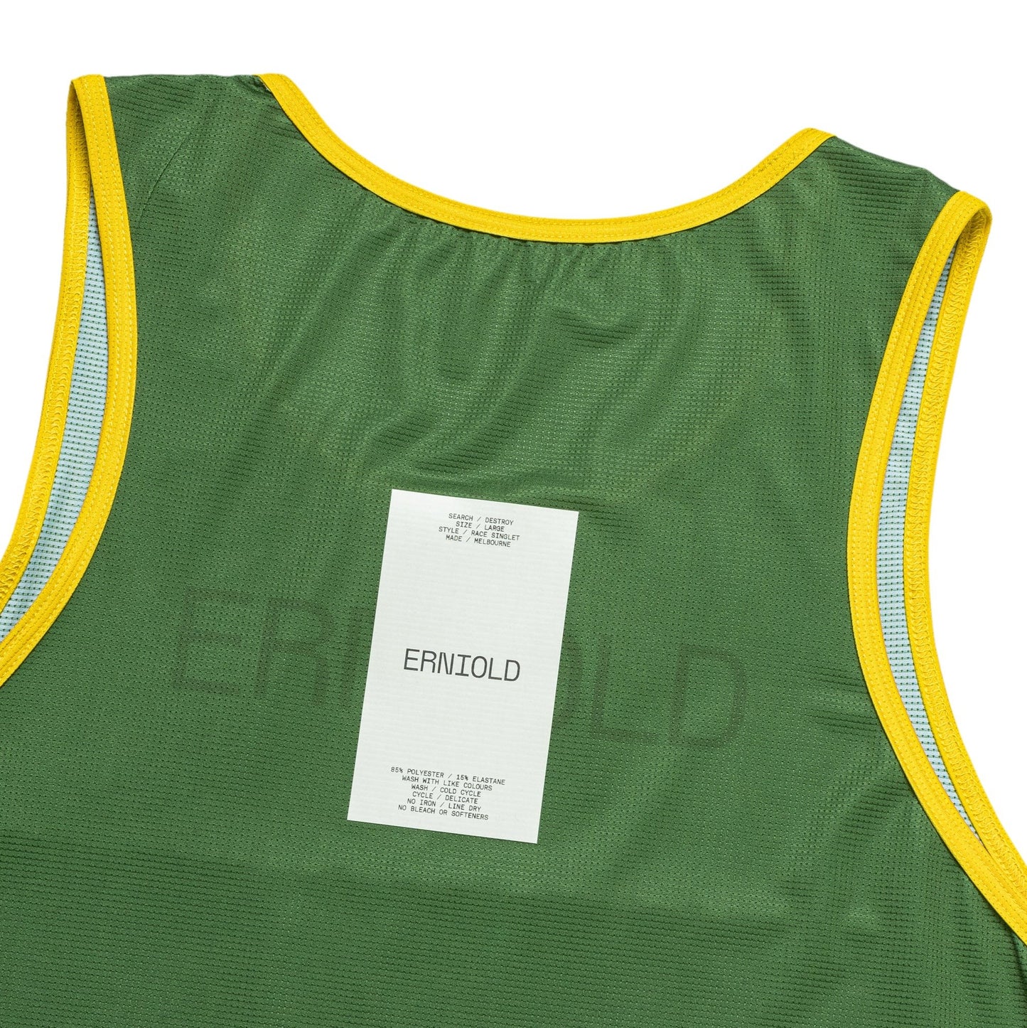 Mens Erniold Race Singlet Melbourne 2024