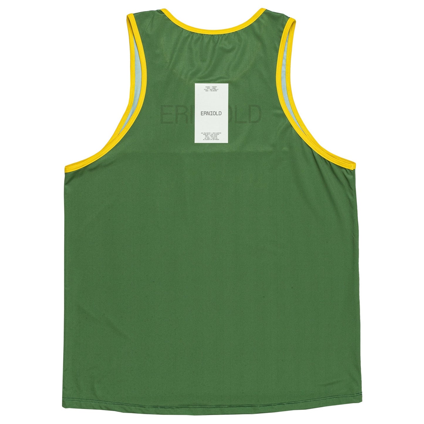 Mens Erniold Race Singlet Melbourne 2024