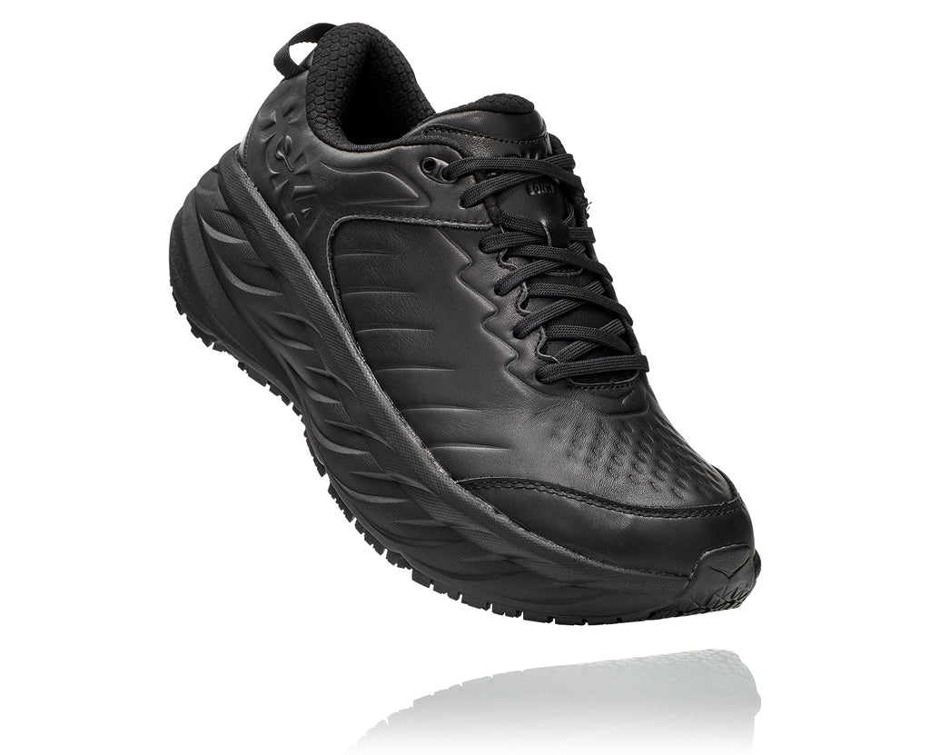 Womens Hoka One One Bondi SR black:black