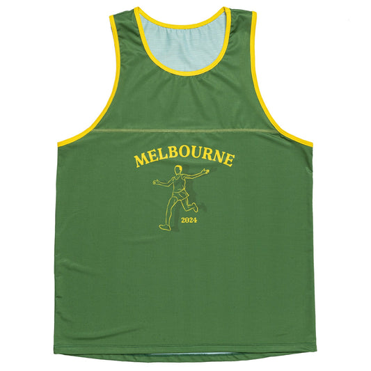 Mens Erniold Race Singlet Melbourne 2024