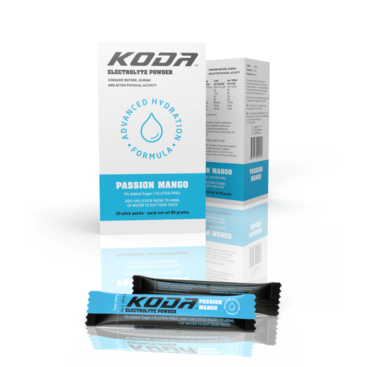 Koda Passion Mango Electrolyte Stick - Pack 20