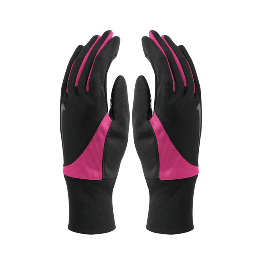 Womens Nike Print DF Tailwind Run Glove Purple:Glow